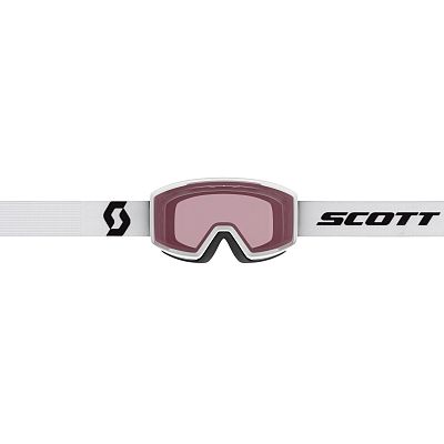 Превью Горнолыжная маска уменьшенного размера Маска горнолыжная SCOTT Factor Mineral White/Black/Enhancer (283568-7884004)